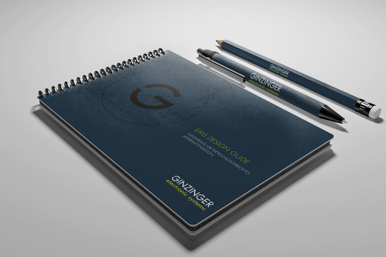 EMS Design Guide Broschüre mit Stiften
