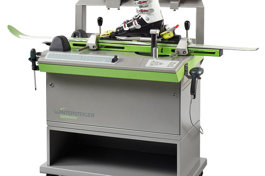 Wintersteiger Safetronik Skibindung einstellen