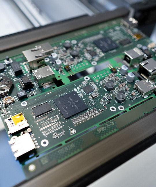 SMT Linie Platine