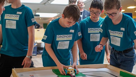 Lego League Sponsoring Ginzinger