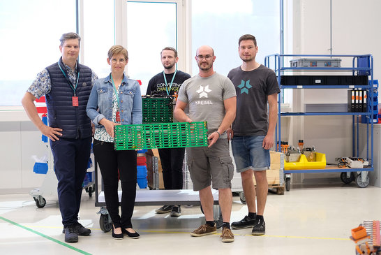 from left to right side: Mario Salhofer, Andrea Renezeder, Reinhard Schmeitzl, Moritz Plötzeneder, Andreas Wagner