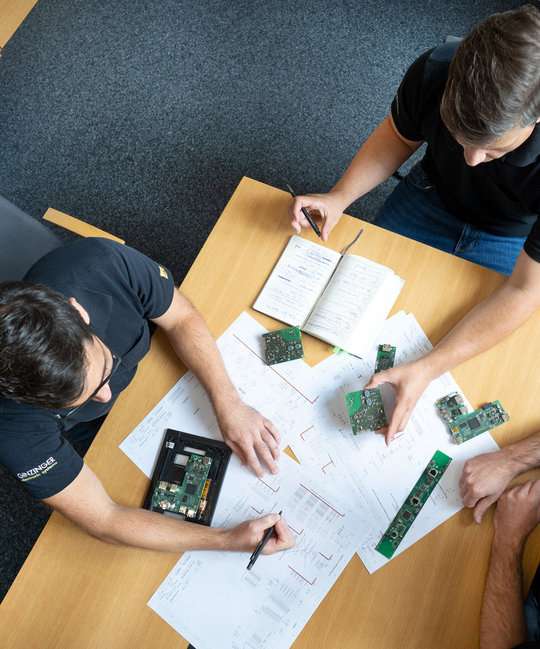 Meeting Projektplanung Tisch