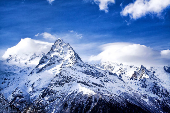 Schneebedeckte Berge