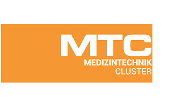 MTC Medizintechnik Logo in orange