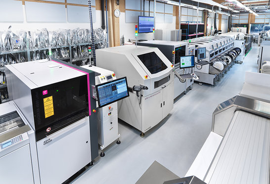 EMS SMD Produktionslinie Maschinen